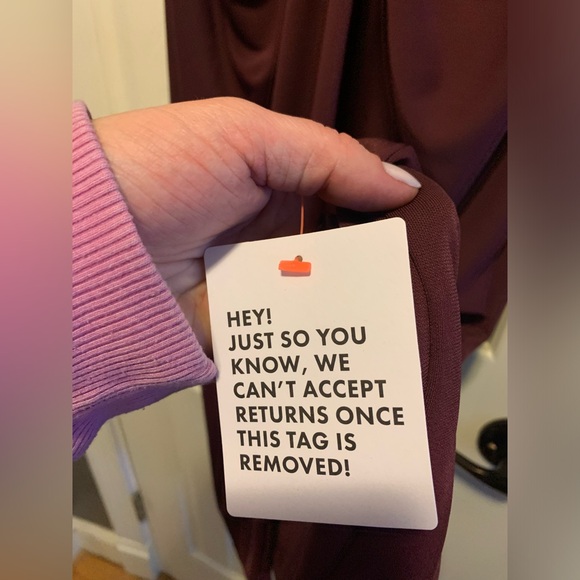 ASOS Design High-Neck Drape Cut Out Midi Dress size 12 "Plum" - Picture 10 of 14